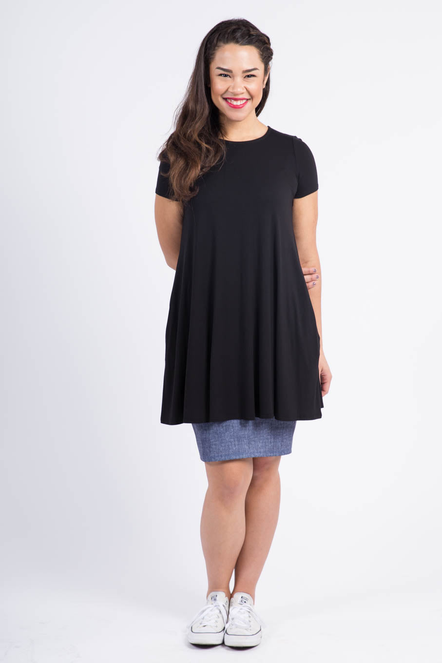 Swing Tunic Jet Black