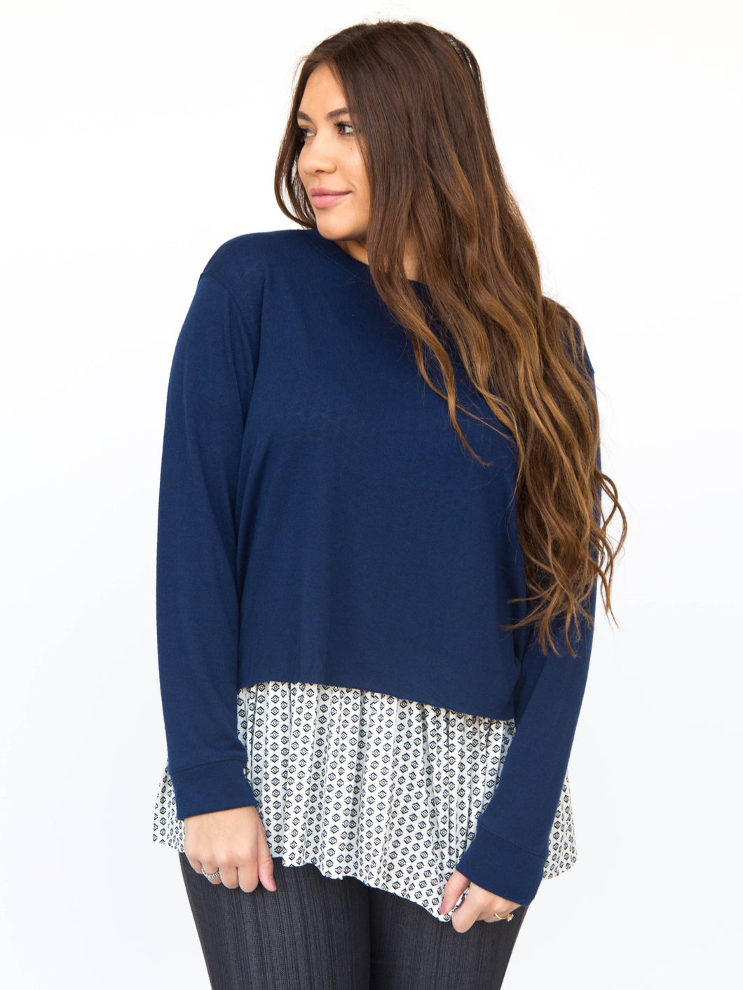 Pullover Navy