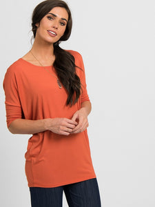 Dolman Tunic Papaya