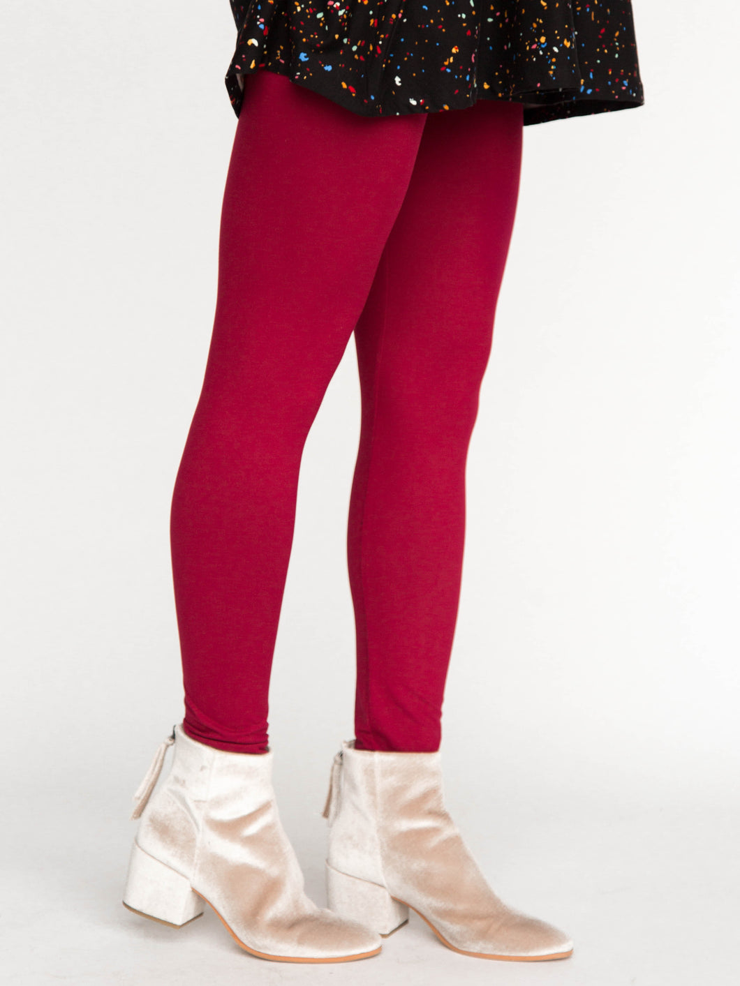 Leggings Red Wine